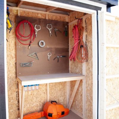 Image showing  Skillion Roof Storage Shed, 4 x 6ft., SSRSS46