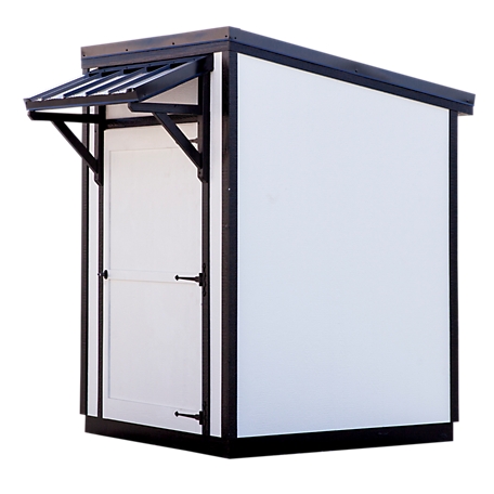SHEDorize Skillion Roof Storage Shed (6 ft. x 6 ft.), SSRSS66