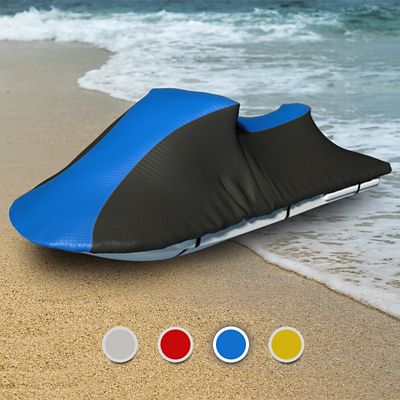 Seal Skin Covers All-Weather Jet Ski Cover for 100 in. x 100 in. Vessels, Blue