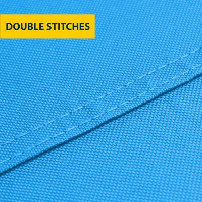 Image showing  Waterproof Trailerable Boat Cover for 100 in. x 264 in. x 106 in. Vessels, Blue, SSUB5