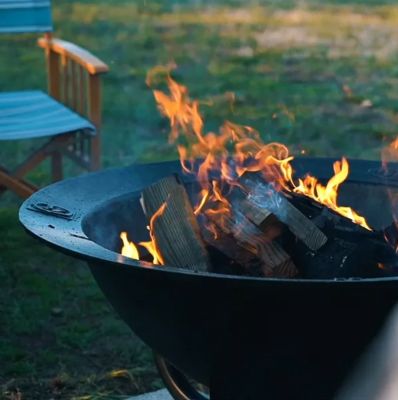 Image showing  20 gal. Cast Iron Syrup Kettle Wood-Burning Fire Pit