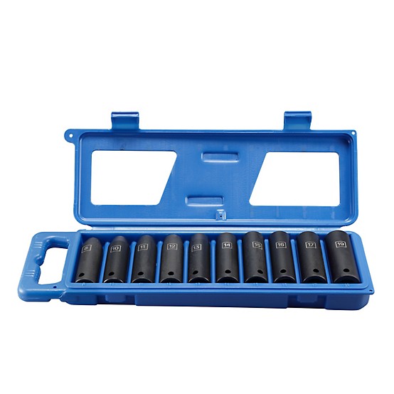 1/2 in. Drive Metric Impact Deep Socket Set, 10 Pc. 1/2 in. Drive Metric Impact Deep Socket Set, 10 Pc.