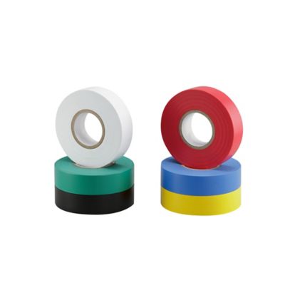 Image showing  3/4 in. x 60 ft. x 7 mil Electrical Tape Set, Multicolor, 6-Pack