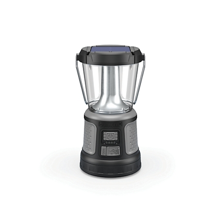 Duracell 1500 Lumen Dual Power Solar Rechargeable Lantern with 4D battery backup