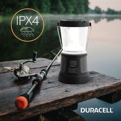 Image showing  1,500-Lumen Dual Power Solar Rechargeable Lantern with 4D Battery Backup