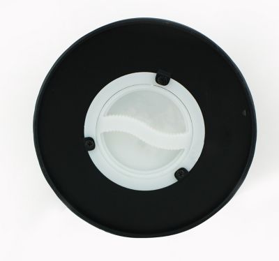 Image showing  8.25 in. Iron Candle Holder, Black