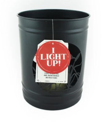 Image showing  8.25 in. Iron Candle Holder, Black