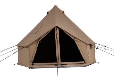 White Duck 10' Regatta Bell Tent, (Water Repellent, Beige)