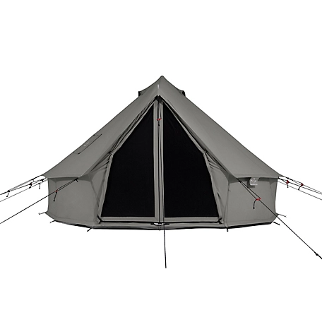 White Duck 13 ft. Regatta Bell Tent (Water Repellent, Boulder Gray)
