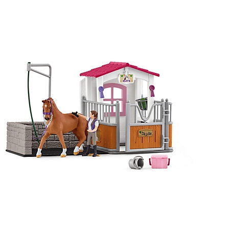 Schleich Wash Area with Horse Stall, 72177