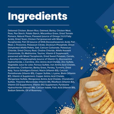 Image showing  Senior Chicken and Brown Rice Recipe Natural Dry Dog Food