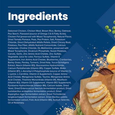 Image showing  All-Natural Adult Chicken and Brown Rice Recipe Dry Dog Food