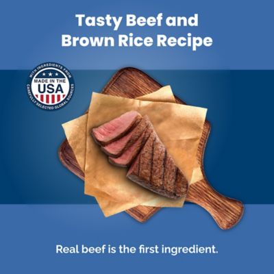 Image showing  Adult Beef and Brown Rice Recipe Dry Dog Food