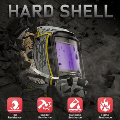 Image showing 8 th YesWelder Welding Helmet, LYG-M800H-VK