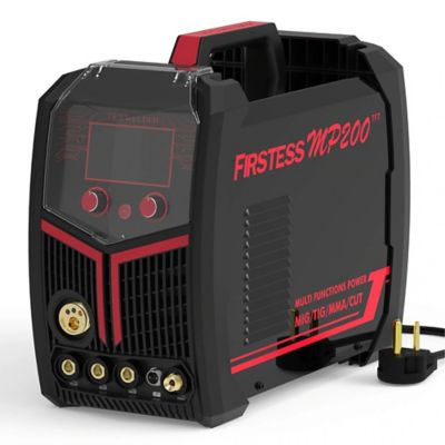 YesWelder Firstess Gas Mig/Gasless Mig/Lift Tig/Stick/Cut 5 in. 1 Welding Machine, MP-200