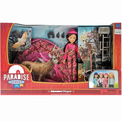 Paradise Horses 10in Hunting Adventure Playset
