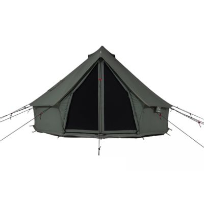 White Duck Outdoors 8-Person Regatta Bell Tent, Water Repellent, 16 ft., Forest Green