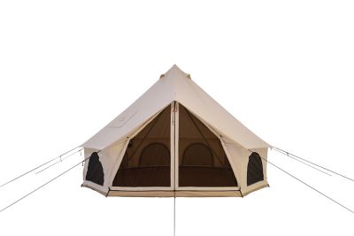 White Duck 13 ft. Avalon Bell Tent,(Fire Water Repellent)