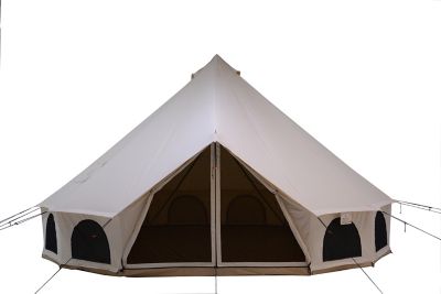 White Duck 20 ft. Avalon Bell Tent,(Fire Water Repellent)