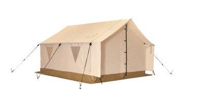 White Duck 10x12 Alpha Wall Tent,(Water Repellent)