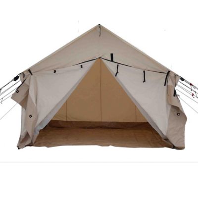 White Duck 8-Person Alpha Wall 4-Season Canvas Tent, Water Repellent