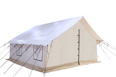 Image showing  12-Person Alpha Wall 4-Season Water-Repellent Canvas Tent