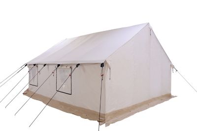 Image showing  12-Person Alpha Wall 4-Season Water-Repellent Canvas Tent