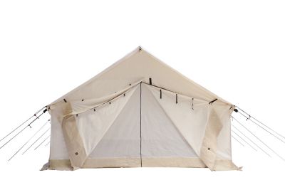 White Duck 14x16 Alpha Wall Tent, (Fire Water Repellent)