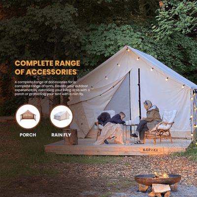 Image showing  16-Person Alpha Wall 4-Season Water-Repellent Canvas Tent