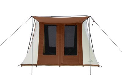 White Duck 10X10 Prota Canvas Tent( Basic Brown)