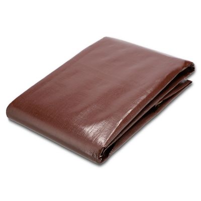 Image showing  Super Heavy Duty Poly Tarp, 30 ft. x 30 ft., 16 mil, Brown