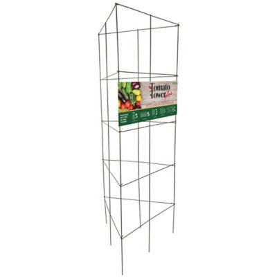 Gardener's Blue Ribbon 47 in. Plastic 3-Sided Tomato Tower