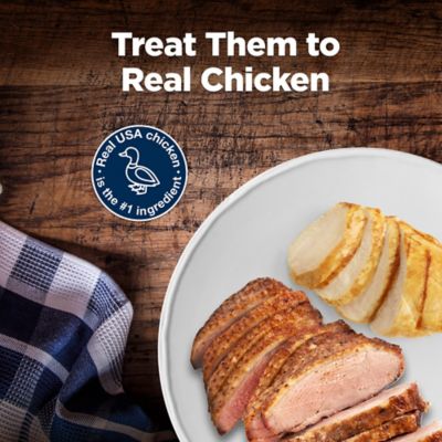 Image showing  Jerky Cuts Natural Chicken and Duck Flavor Dog Jerky Treats, 16 oz.