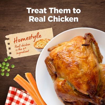 Image showing  Homestyle Chicken, Peas and Carrots Recipe Natural Dog Treats, 16 oz.