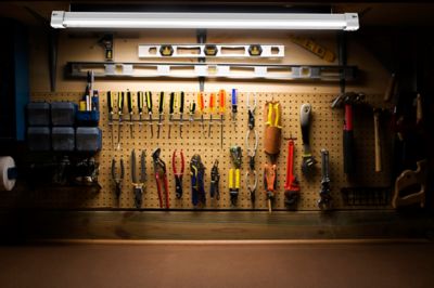 Image showing  LED Rechargeable Battery Motion Sensing Shop Light, 4 ft.