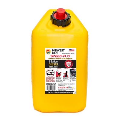 Midwest Can 5 gal. Speed-Flo Diesel Can