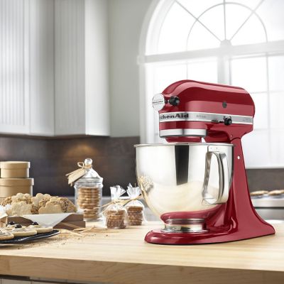 Image showing  5 qt. Artisan Series Tilt-Back Head Stand Mixer, Empire Red