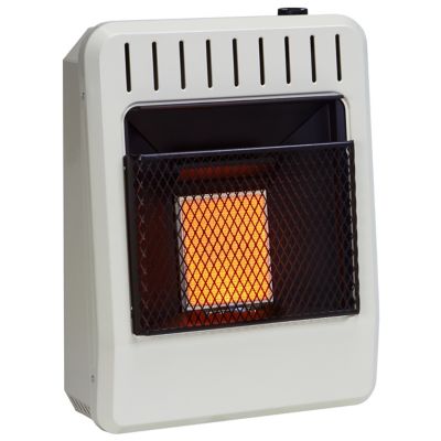 Avenger Dual Fuel Ventless Infrared Gas Space Heater With Base Feet - 10,000 BTU, T-Stat Control - Model# FDT1IRA