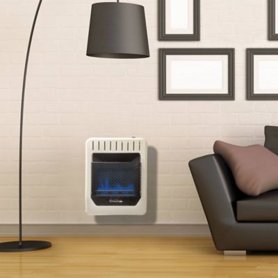 ProCom Heating Propane Gas Vent Free Blue Flame Gas Space Heater - 10,000 BTU, T-Stat Control - Model# Ml100Tbg, 170414