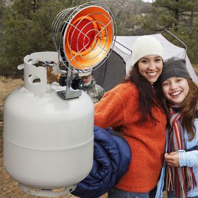 Image showing  13 in. Propane Gas Infra-Red Tank Top Heater, 5,200 sq. ft., 15,000 BTU, Single Burner