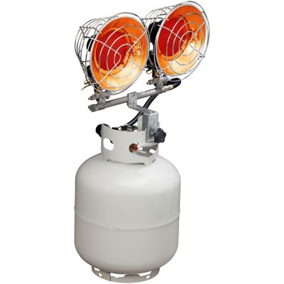 Image showing  Infra-Red Tank Top Dual Burner Propane Heater, 5,200 sq. ft., 30,000 BTU