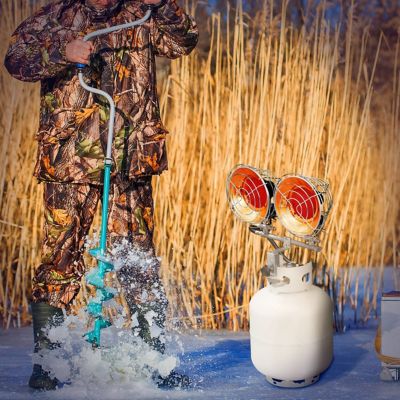 Image showing  Infra-Red Tank Top Dual Burner Propane Heater, 5,200 sq. ft., 30,000 BTU