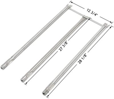 Avenger 7508 28 in. Stainless Steel Burner Set Replacement for Weber Spirit 310 E310, Genesis Silver B C, Genesis Plati, 140338