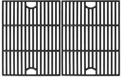 Avenger 61192 17 in. Polished Porcelain Coated Cast Iron Grill Grates Replacement for Nexgrill 720-0888, 720-0670A