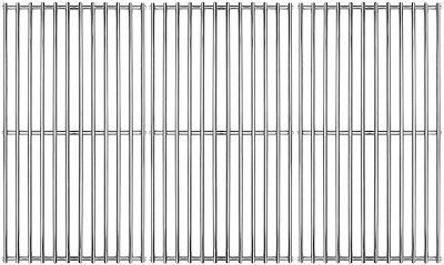 Avenger 591S3 19 1/4 in. Stainless Steel Cooking Grates Replacement for Select Gas Grills Models by Brinkmann, Charmglo, 140345