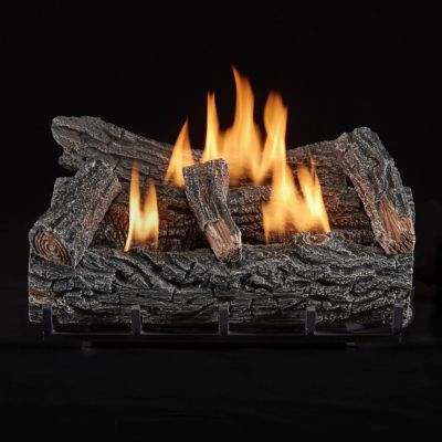 Duluth Forge 32 in. Vent-Free Indoor Gas Log Set, 950 sq. ft., 20,000 BTU, Chassis: Flt24-1-Lp and Logs: Fvflc