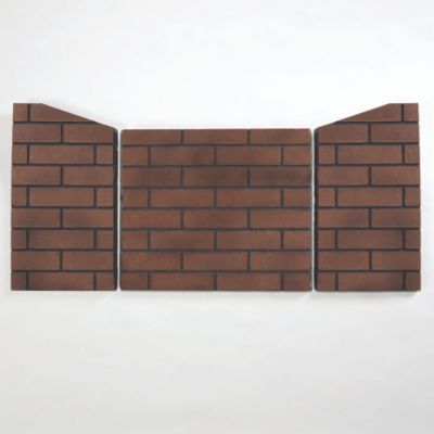 Generic Ceramic Fiber Fireplace Brick Liner for 450 Series Fireplace Insert - Sandstone - Model# FLB450-S