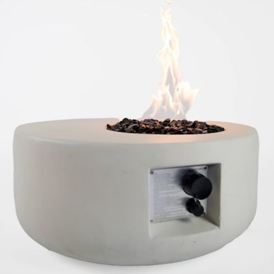 Bluegrass Living 26 in. Carlisle Mgo Propane Fire Pit Table with Glass Beads and Cover - Model# Hf26900Aa, 170503