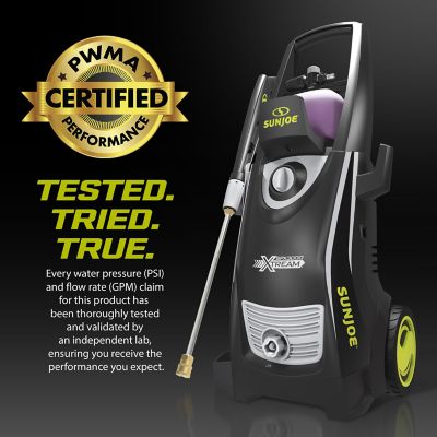 Image showing  2,200 PSI 1.2 GPM Electric Cold/Hot Water Pressure Washer