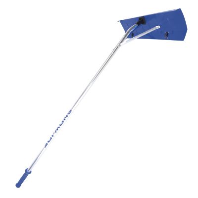 Snow Joe 20 ft. Extendable Aluminum Snow Shovel Roof Rake with 26 in. x 7 in. Scratch-Free, RJ207M